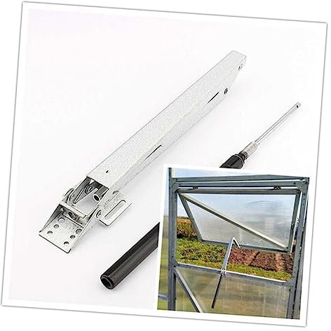 Abaodam Automatischer Fensteröffner Für Gewächshaus Automatischer Lüftungsöffner Verzinktes Automatisches Lüftungsset Für Gewächshäuser
