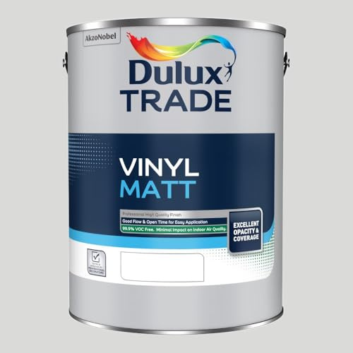 DULUX TRADE VINYL MATT GREY WISP 5L