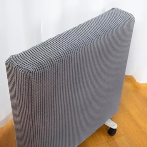 Heater Dust Cover Protective Radiator Cover Elastic Fabric Household Storage for Oil and Electric Heaters in Green, Beige, Dark Gray, Light Gray(LIGHT GRAY M)