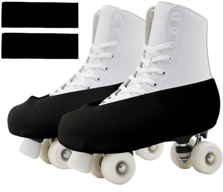 Ice Skates Absorber - Soft Elastic Protection | Skate Covers | for Boys Teens Girls Adults Figure Skating Ice Hockey Training