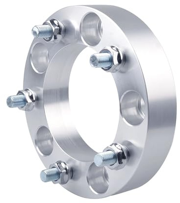 Spurverbreiterungen Für Chevrolet Für Niva Für Tracker 1 Stück Geschmiedete Aluminium-Spurverbreiterungen 5x139,7 CB 108mm M12x1,25(Silver spacers 25mm)