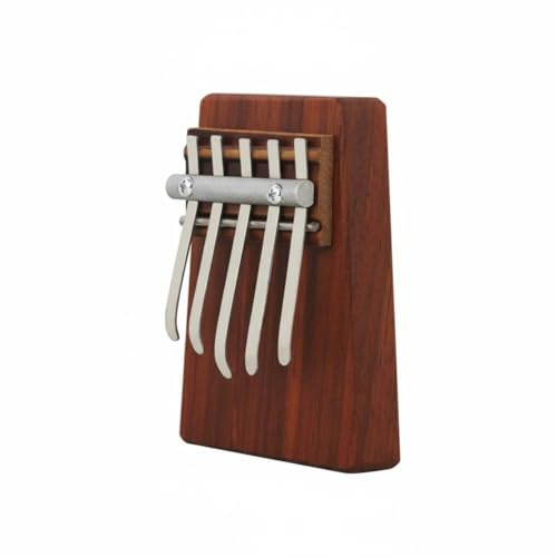 Generic Beginner Thumb Piano Acacia Wood Portable Instrument Steel Tine Sound Lightweight Design Comfortable Grip Suitable for Children Beginners Leisure