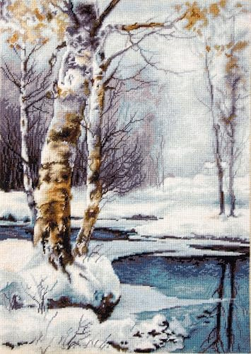 Gobelin Kit der Winter Petit Point 'Luca-S