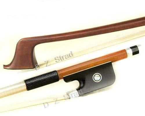 D Z Strad Cello Bow Pernambuco Bow with Ebony Parisian Eye Frog (Model 700)