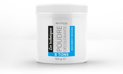 Beautélive - Poudre décolorante bleue 8 tons - 100g