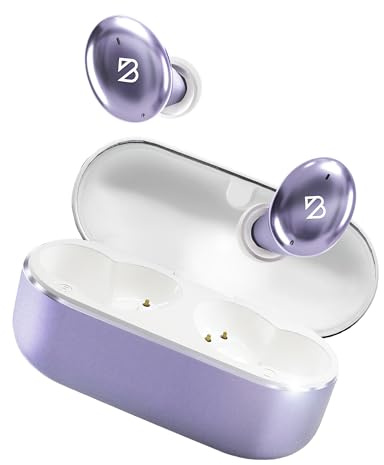Back Bay Audio Tempo 30 Wireless Earbuds for Small Ears - Award-Winning Sound, Sweatproof Bluetooth Earbuds, Tech Fitness Gifts for Men, Comfortable Bluetooth Ear Buds for Women - Lavender