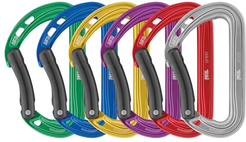 Petzl, Spirit 6-Pack, Paquete De Seis Mosqueteros, Multicolor, U, Adulto Unisex