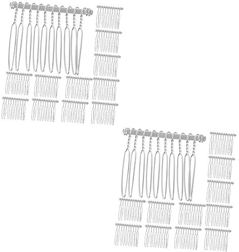 Toddmomy 40piezas Peine De Cabello Nupcial De Adornos Elegantes Para Bodas Accesorios Para Peinados De Novia Decorativo y Ligero Para Ceremonias y Compromisos