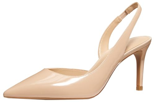 Michael Kors Alina Flex slingpump för kvinnor, Ljus rodnad, 35.5 EU