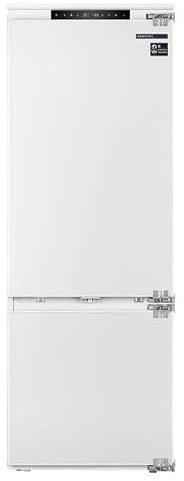 INFINITON Frigorifico Combi Integrable FGC-BB690, 193 cm de Altura, 341 Litros, E, Blanco, Ancho Especial 70 cm, Inverter
