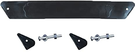 COSSIKA Almohadilla Antideslizante Cochecito de bebé Almohadilla Antideslizante Pedal Accesorios para Cochecito Reposapiés Antideslizante Silla de Paseo Compacta y Ligera Bebé Negro