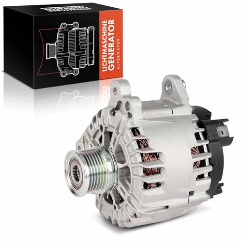 Frankberg Lichtmaschine Generator 180A 0121715042 | Kompatibel mit CC 358, Golf Plus 521 5M1, P.a.s.s.a.t 3C2, P.a.s.s.a.t CC 357, Superb II 3T4