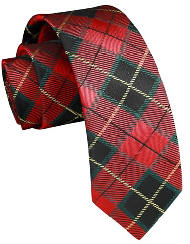 Enlision Schmale Herren Krawatte Klassische 6cm Krawatten für Formelle Hochzeit Business