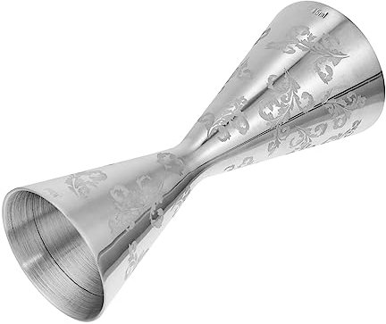 MAGICLULU Vaso Medidor Medidor De Ginebra y Tónica Acero Inoxidable Resistente y Elegante