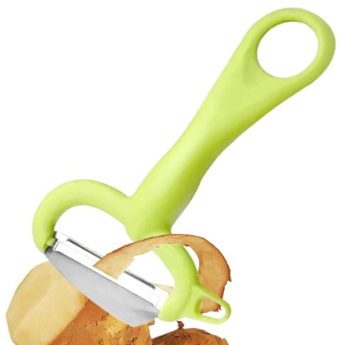 Sparschäler, Drehbarer Y-Form Schäler Aus Edelstahl, Gemüseschäler Aus Edelstahl, Gute Griffigkeit Schäler Aus Edelstahl | Küchenhelfer Gadget Schäler, Schäler