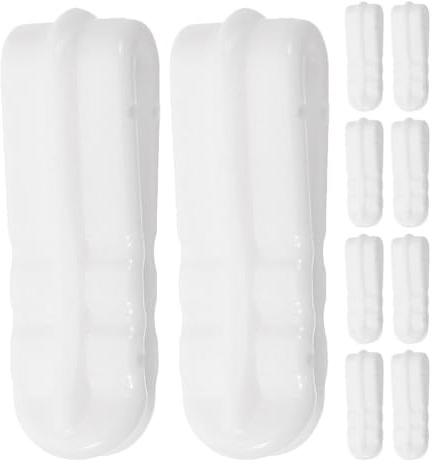 VICASKY 10 pack Vacuum Bag Sealing Clips Compression Packing Bag Clips for Zipper Bags Secure Closure Grip for Clothes Bedding and Blanket Storage Easy Access Reusable Seal Clips