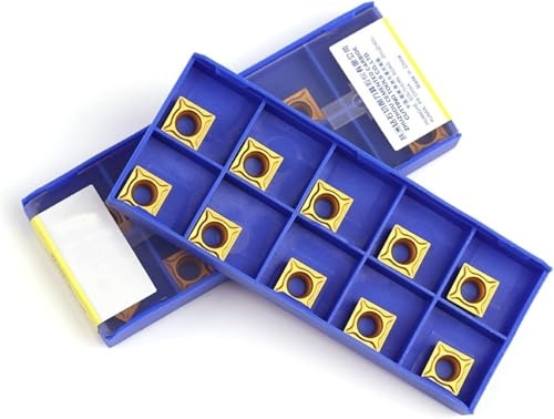 Outils de tournage, Inserts de coupe 10 pièces SCMT09T304 SCMT09T308 SCMT120408 SCMT120404 HM YBC251 YBC252, outil de tournage en carbure, coupe-métal, lame SCMT(SCMT09T304HM YBC251)
