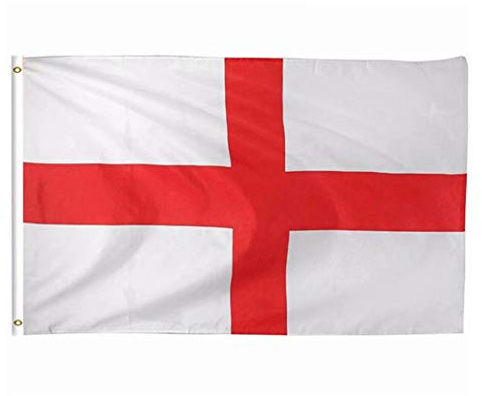 1PC Gran Bandera Gran Bandera Nacional A La Bandera De Inglaterra Bandera De Poliéster Impresa Inglaterra con Arandelas De Latón 35.4x59 Pulgadas