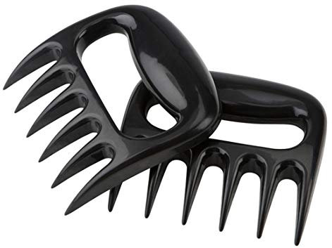 Meateor Fleischkrallen 2er-Set, BBQ Claws zum Zupfen und Zerteilen von Pulled Pork, für Barbecue und anderes zartes Fleisch, ideal für den Grill, spülmaschinengeeignet