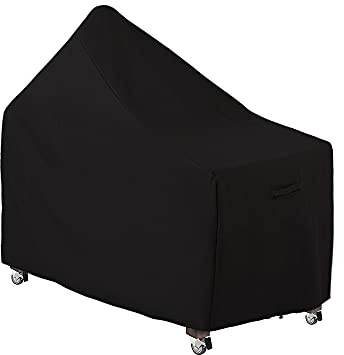 Cozzka Kamado CO-BGC-001 Keramik-Grillabdeckung, robust, groß, groß, grün, Eiertischabdeckung, schwarz, 152,4 cm