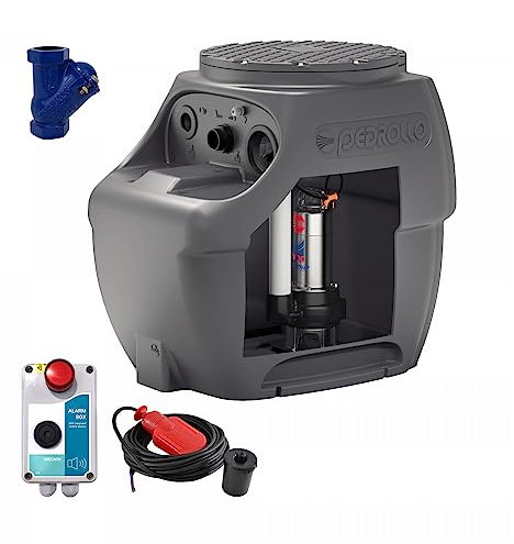 Kit Station De Relevage Pedrollo Sar 250l Vxm 15/50 Complet 220v 21 M3/h