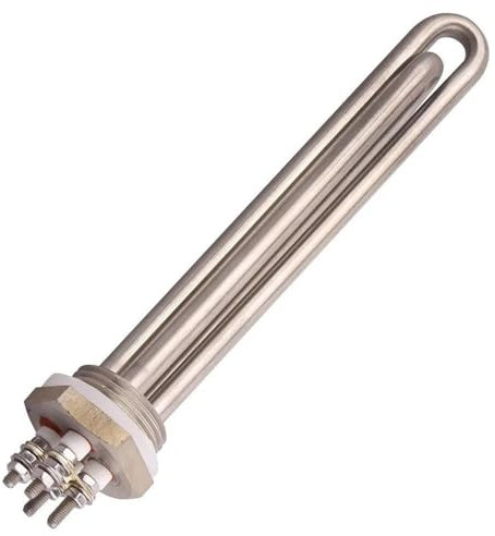 Heating Element 12V 600w DC Electric Water Heating Element DN25 Immersion Resistance Solar Heater