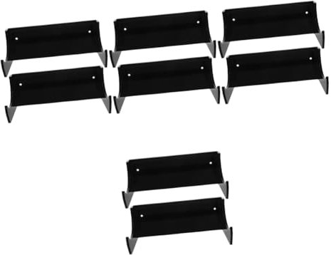 Garneck 8 Pz Supporto Per Mattarello Espositore Appendiabiti Porta Mattarello Da Cucina Porta Mattarelli Da Appendere Supporto Da Parete Per o -perni Olling Acrilico