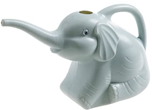 DGSYUAN Regadera para Interior Y Exterior Regadera De Plástico con Forma De Elefante for Exteriores, Boquilla Larga for Jardín con Asa, Regadera for Plantas En Maceta Regadera De Jardín(A)