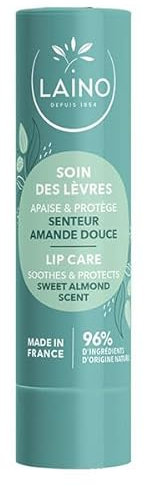 Laino Soin Hydratant Amande Douce - Lèvres Sèches, 4g
