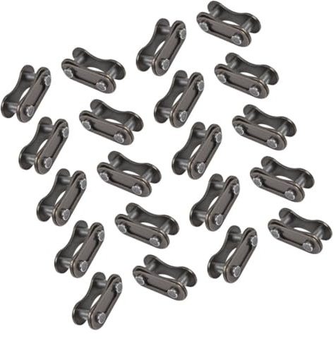 PAMINGONO 20pcs Bicycle Link Metal Bike Chain Buckle Bike Chain Connector Reusable