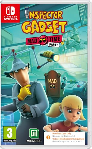 Inspector Gadget: Mad Time Party (Switch Code-in-Box)