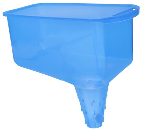HAPINARY Entonnoir à Huile Carré En Plastique Pour Voitures Et Motos Utilisation Toute Saison Sans Bouchon Remplissage Réservoir D'essence Moteur