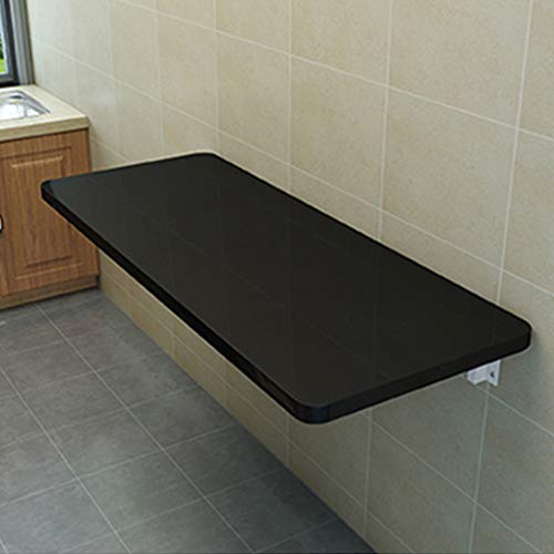 Klappbarer Wandtisch für Computer und Esszimmer, platzsparendes, vielseitiges Design, stilvolles weißes Finish, ideal für kleine Räume, Heimbüro und Essbereiche