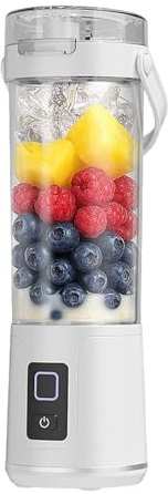 Mixeur Blender Portable - Tasse Mixeur 600ml Pour Jus Et Smoothies,Appareil à Boissons Réchargeable Sans Fil avec Bec Verseur et Couvercle Étanche pour Cuisine et Fruits