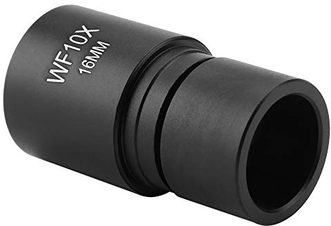 TOPINCN WF10X Ocular Gran Angular de 16 Mm para Microscopio Biológico, Imagen Clara para Observadores, Montaje de 23,2 Mm para Lente Ocular de Microscopio