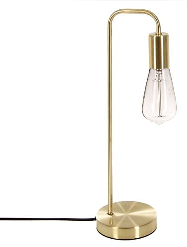 Atmosphera - Lampe Keli dorée - métal H45 cm