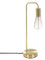 Atmosphera - Lampe Keli dorée - métal H45 cm
