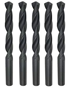 Weischer® - HSS-R Spiralbohrer Ø 15,0 mm | 5 Stück | Stahlbohrer Metallbohrer Eisenbohrer | Bohrer für Metall, Stahl, Aluminium, Eisen | stabil & bruchfest