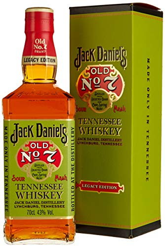 Jack Daniel's Legacy 1905 Limited Edition Tennessee Whiskey 0,7l-43% Vol. | Legacy 1905 Sonderedition; für Jack Daniel's-Sammler; durch Holzkohle gefiltert, tropfen für Tropfen