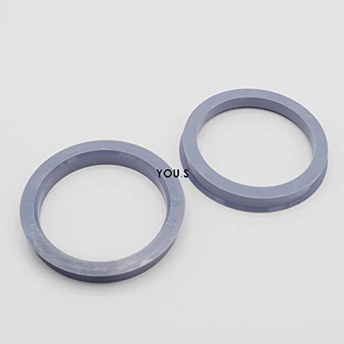2 x ZENTRIERRINGE DISTANZRING für ALUFELGEN 70,0-57,1 mm