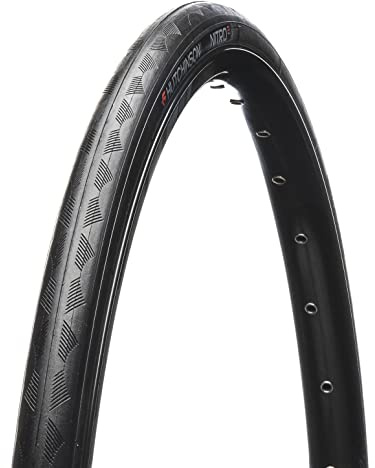 HUTCHINSON - NITRO 2 - Tubetype - Pneu Route - Confort Et Contrôle - Tringles Souples - Noir - Dimensions 700 x 28 mm