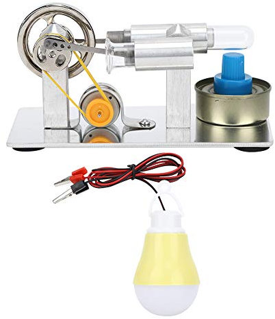 Stirling Engine Stirlingmotor, Edelstahl Wärme Dampfmaschine Physikalische Energieerzeugung Experimentelles Werkzeug