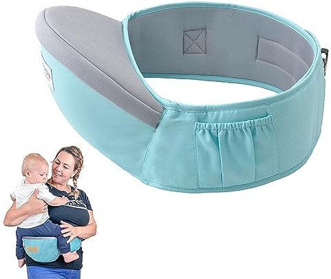 Baby Hüftsitzträger,Baby Hüfthocker,Kleinkind Hüft Sitzträger,Baby Hüftsitz Einstellbar,Ergonomische Hipseat Babytrage,Hipseat Baby Carrier Babytrage,Geeignet Für Babys Von 0-36 Monaten