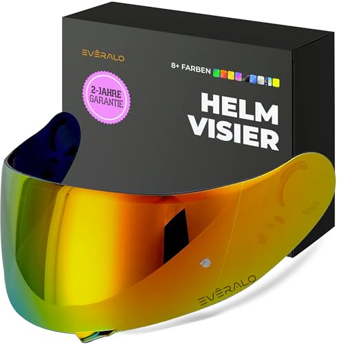 Everalo Visiera per Shoei Gt Air - Gt Air 2 - Neotec - Opticson - Cns 1 | Lente di ricambio Esclusiva per Caschi Shoei, Compatibile con lente Antifog Originale