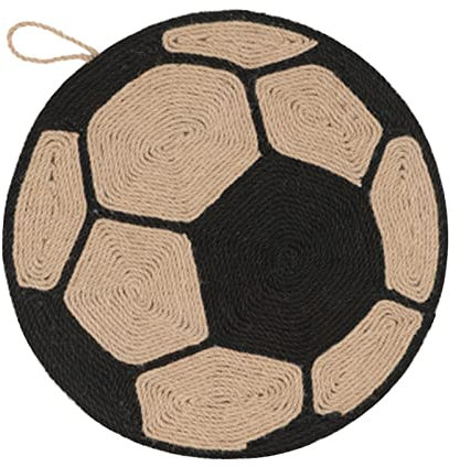 Mllepjdh Spielzeug Kratzbrett Schutz Möbel Boden Teppich Couch Sisalseil Sisalgewebe für Kratzmatte Ball Kratzbrett für Wand, Fußball