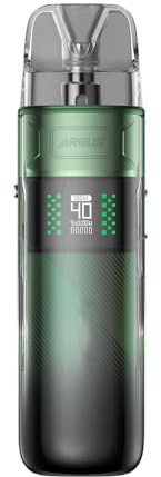 Original VOO'POO Argus E40 Kit 40 W Vape Batería 1800mAh 4,5 ml 0,3/0,6ohm Pod Argus E40 Cartucho compatible Cartucho Argus PNP XPod Resistencias PNP X Coil e-cigarrillo (lago verde) - No Nicotine