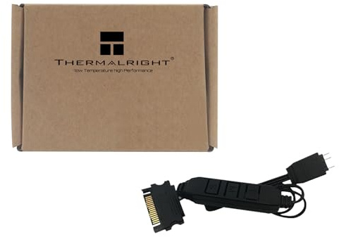 TR 5V 3PIN A-RGB, 5V Lighting Controller, Computer Case Fan Controller, Supports 3PIN Lighting Interface, SATA Power Supply