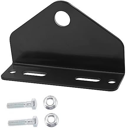 BUGUUYO Mower Trailer Tow Hitch Acciaio Al Carbonio Gancio Traino Heavy Duty Per Trattorini Facile Da Installare Compatibile Trattori e Atv Accessori Per Giardinaggio e