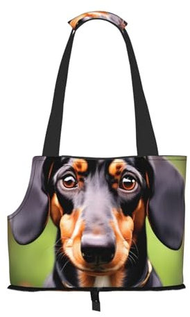 Dackel Weiner Hundetragetasche für kleine Hunde, Katzen und Kaninchen