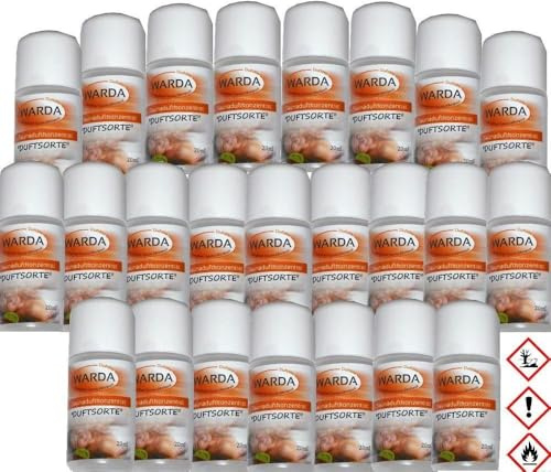 Miniatur-Set mit 24x 20 ml Flaschen von Warda Saunaduftkonzentrat Adventskalenderfüllung (24, MARAS DÜFTE)